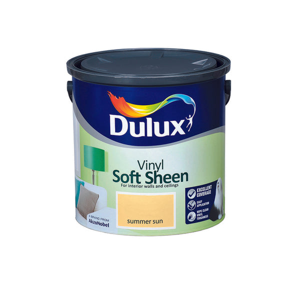 Dulux Vinyl Soft Sheen Colours  2.5L
