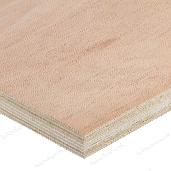 Plywood Hardwood Faced Ce2+ 8' x 4' x 25mm