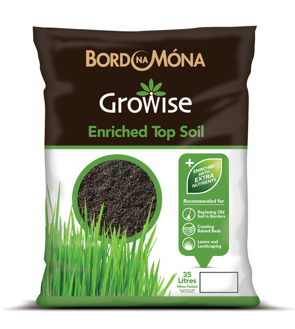 Growise Enriched Topsoil 35L