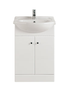 55cm Vanity Unit, Basin & Rio Basin Tap